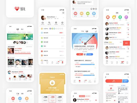 社交概念稿/APP动效实例