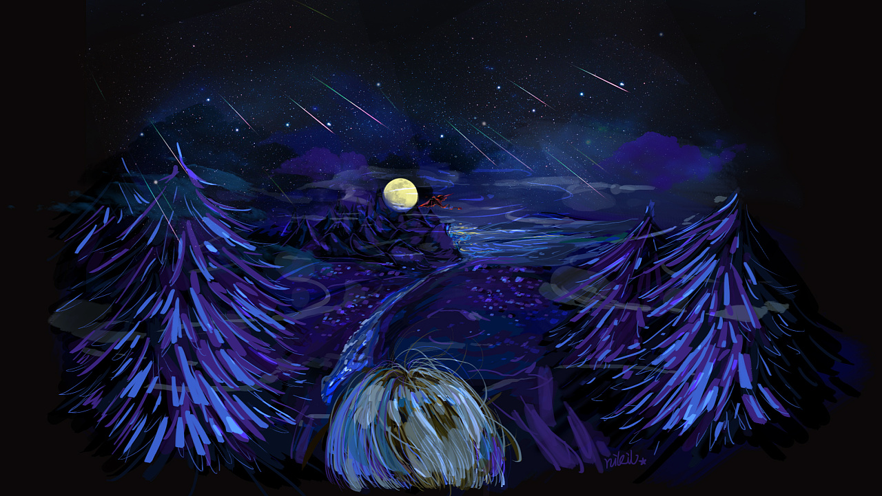 奇幻梦境-手绘练习