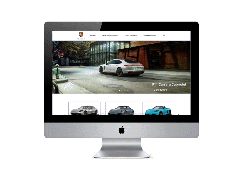 保时捷官网第二版（图ZODMxMDQwNDg=） - 企业官网 - 站酷设计师手写的未来原创素材 - 站酷ZCOOL