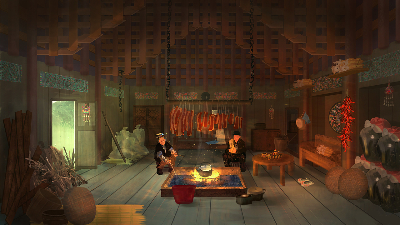 木屋正房（图ZMTcwMjcyNTQw） - 概念设定 - 站酷设计师咸糖罐子原创素材 - 站酷ZCOOL