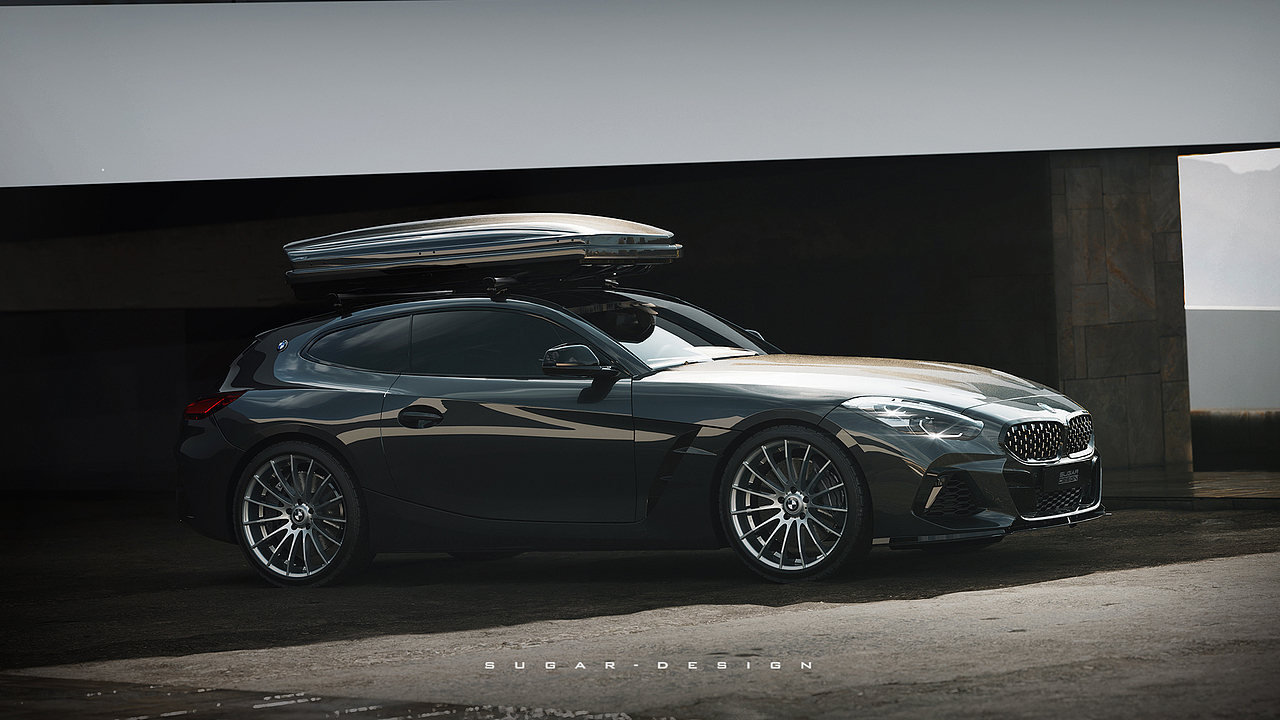 宝马z4猎装车新车预览!