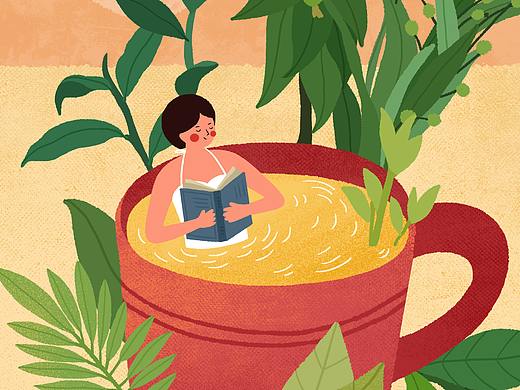 近期茶饮插画创作整理