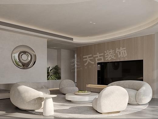 南滨特区装修,重庆侘寂风格设计公司,天古设计师李琼