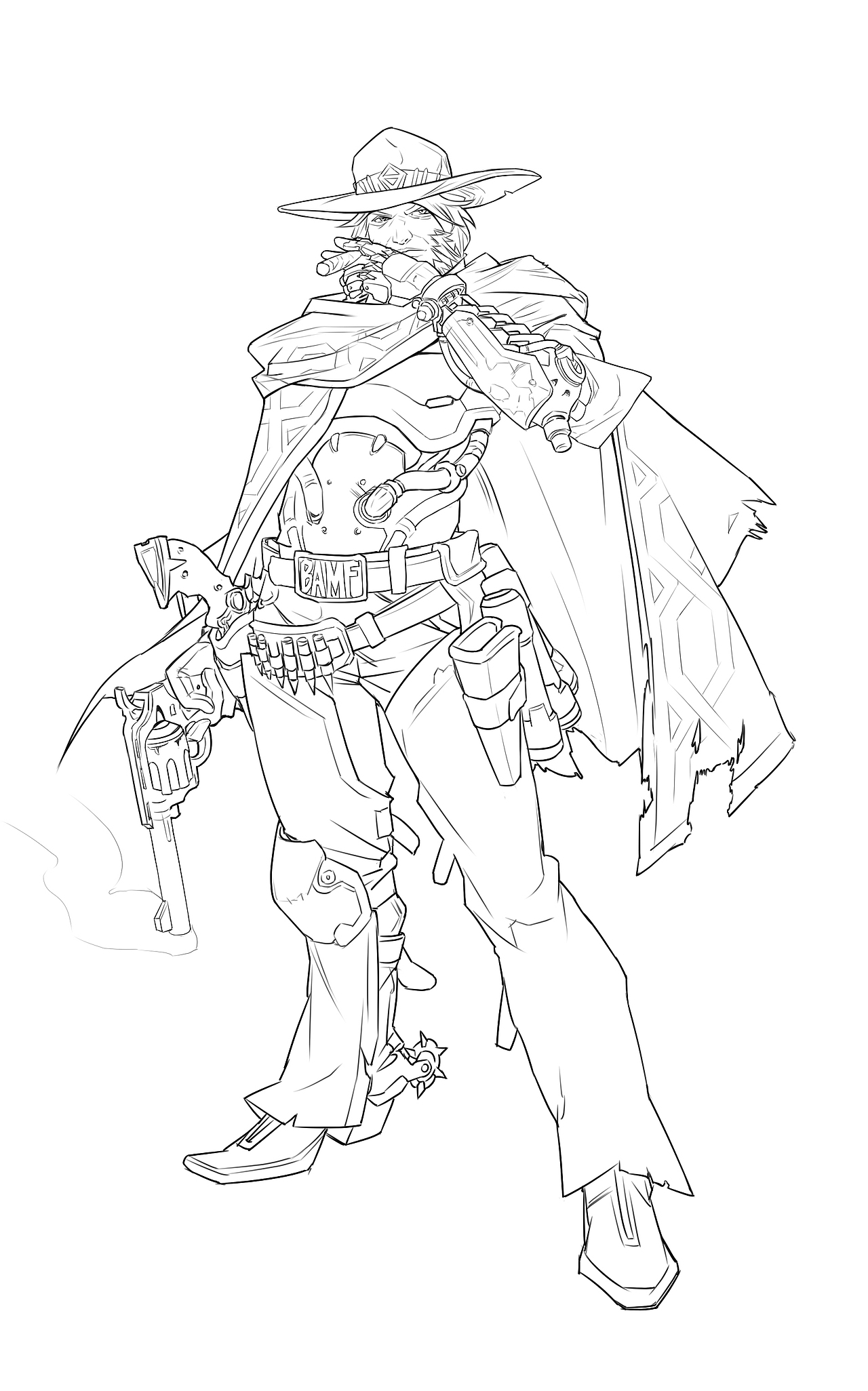 午时已到|插画|游戏原画|胤枫紫鹜_临摹作品-站酷zcool