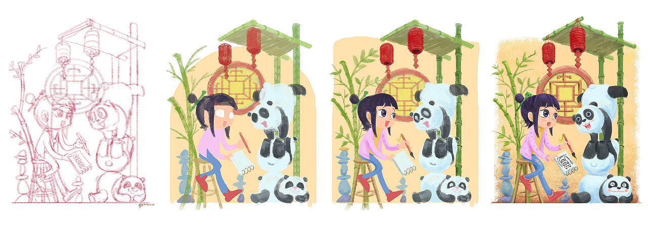 小画王-动物盒子美术馆（图ZMTU2OTcwNzI0） - 商业插画 - 站酷设计师shanashan8b原创素材 - 站酷ZCOOL