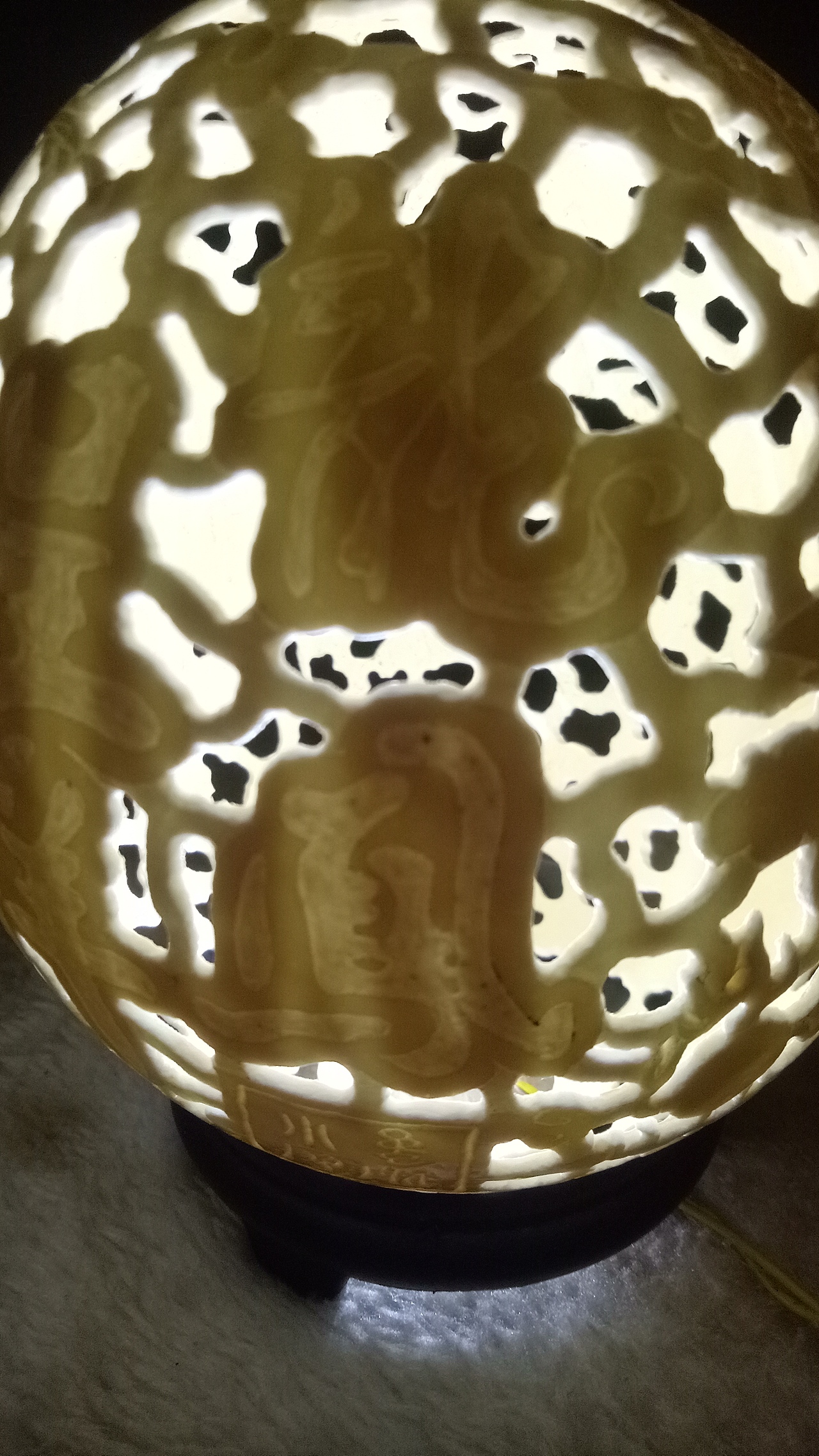 龙凤呈祥鸵鸟蛋雕刻作品（图ZMTQ1ODEwMzk2） - 工艺品设计 - 站酷设计师蛋雕小廖原创素材 - 站酷ZCOOL