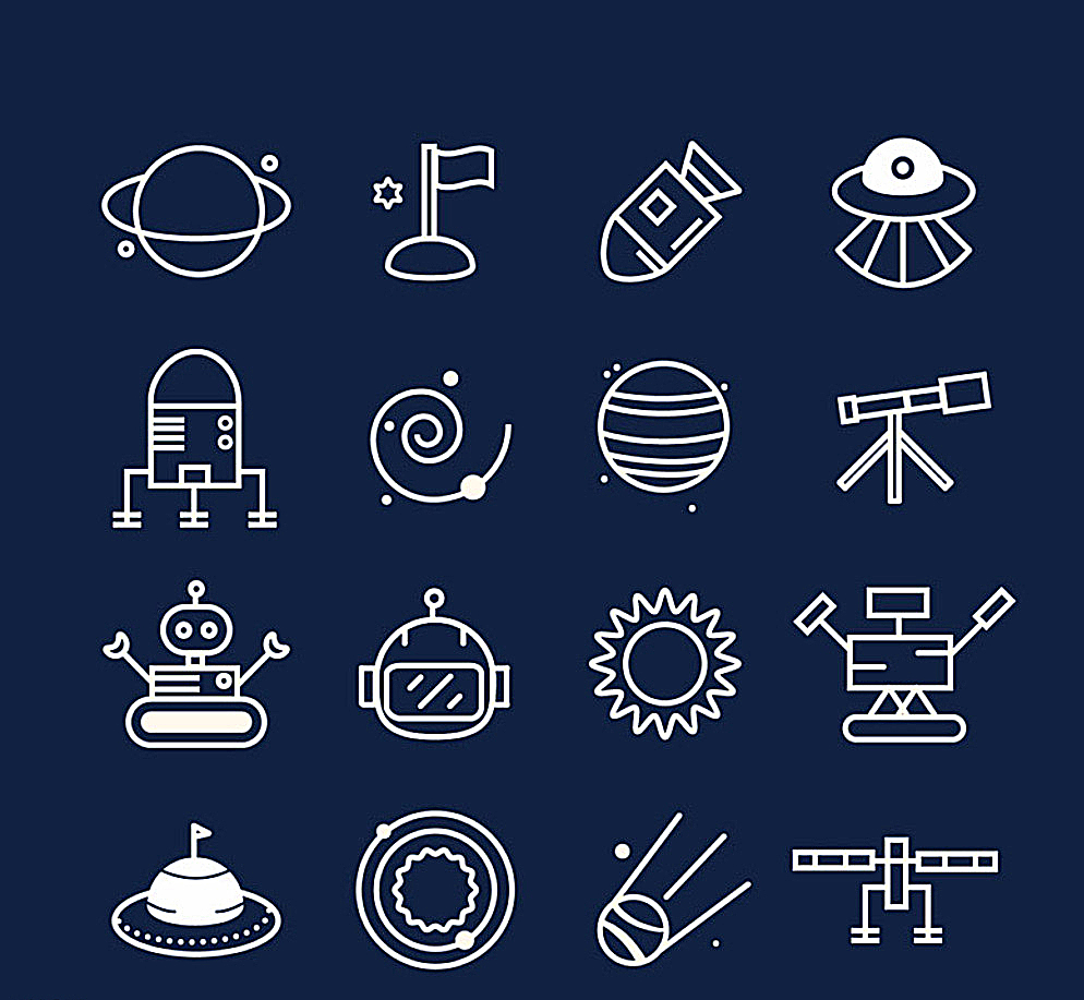 线性图标（图ZMTA4Mzc2MjYw） - 图标 - 站酷设计师影之刃原创素材 - 站酷ZCOOL