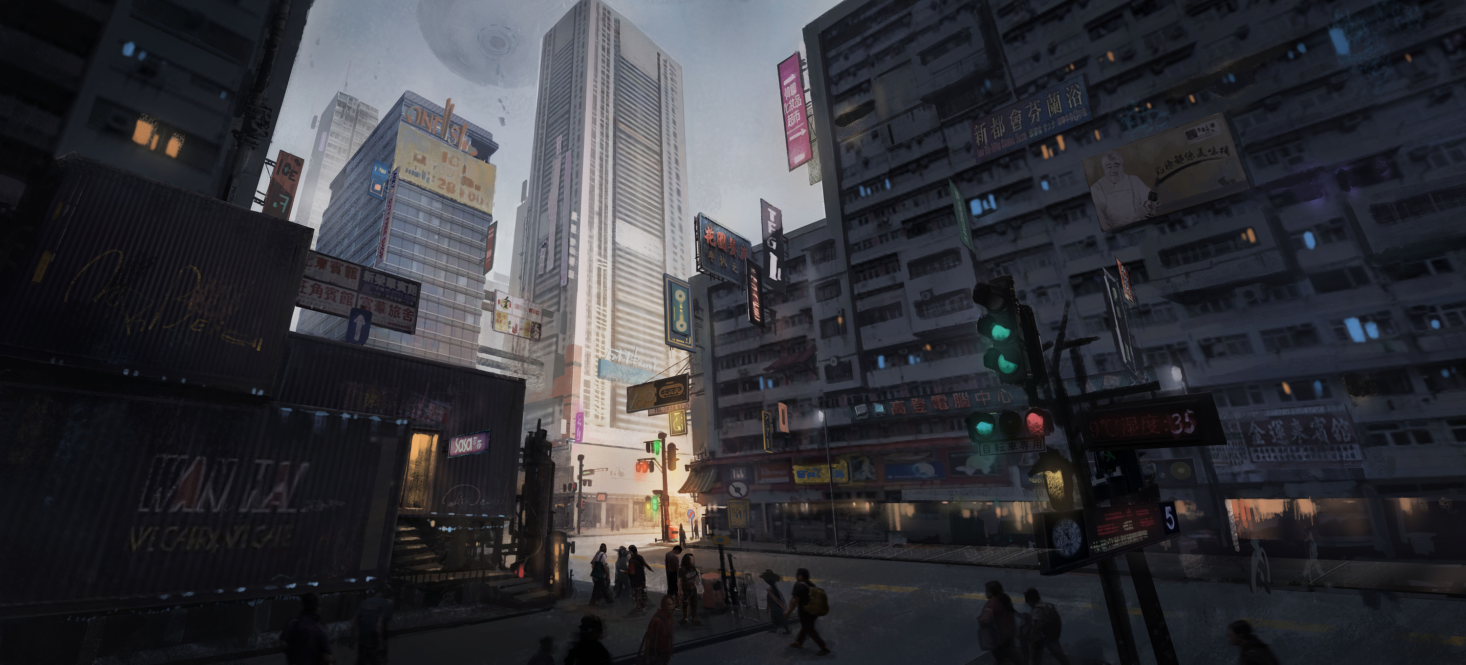 废土城市下的余光