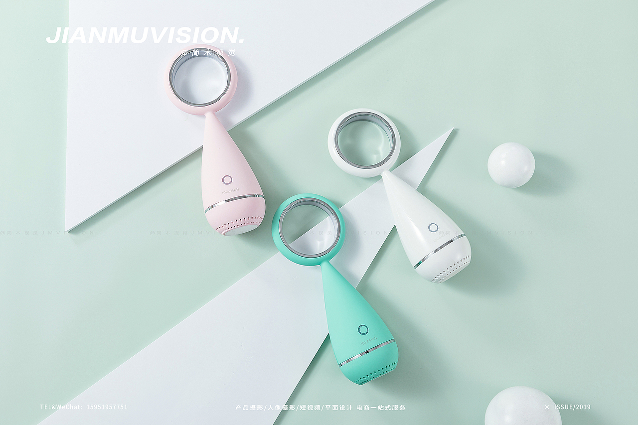 精灵小夜灯摄影丨IDEAMAN × 简木视觉 小家电USB台灯