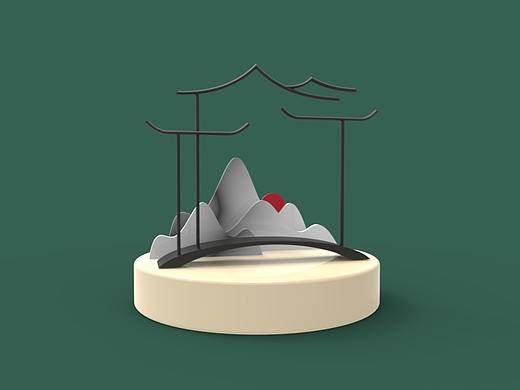 皖南徽派建筑旅游纪念品