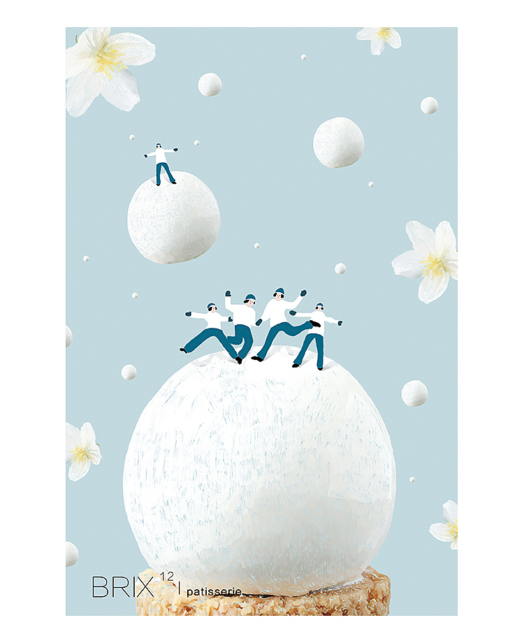 十二糖 | BRIX 12 PATISSERIE「慕斯系列 · 法式甜点」(图ZOTUyOTU4NDQ=) - 商业插画 - 站酷设计师nearninini原创素材 - 站酷ZCOOL