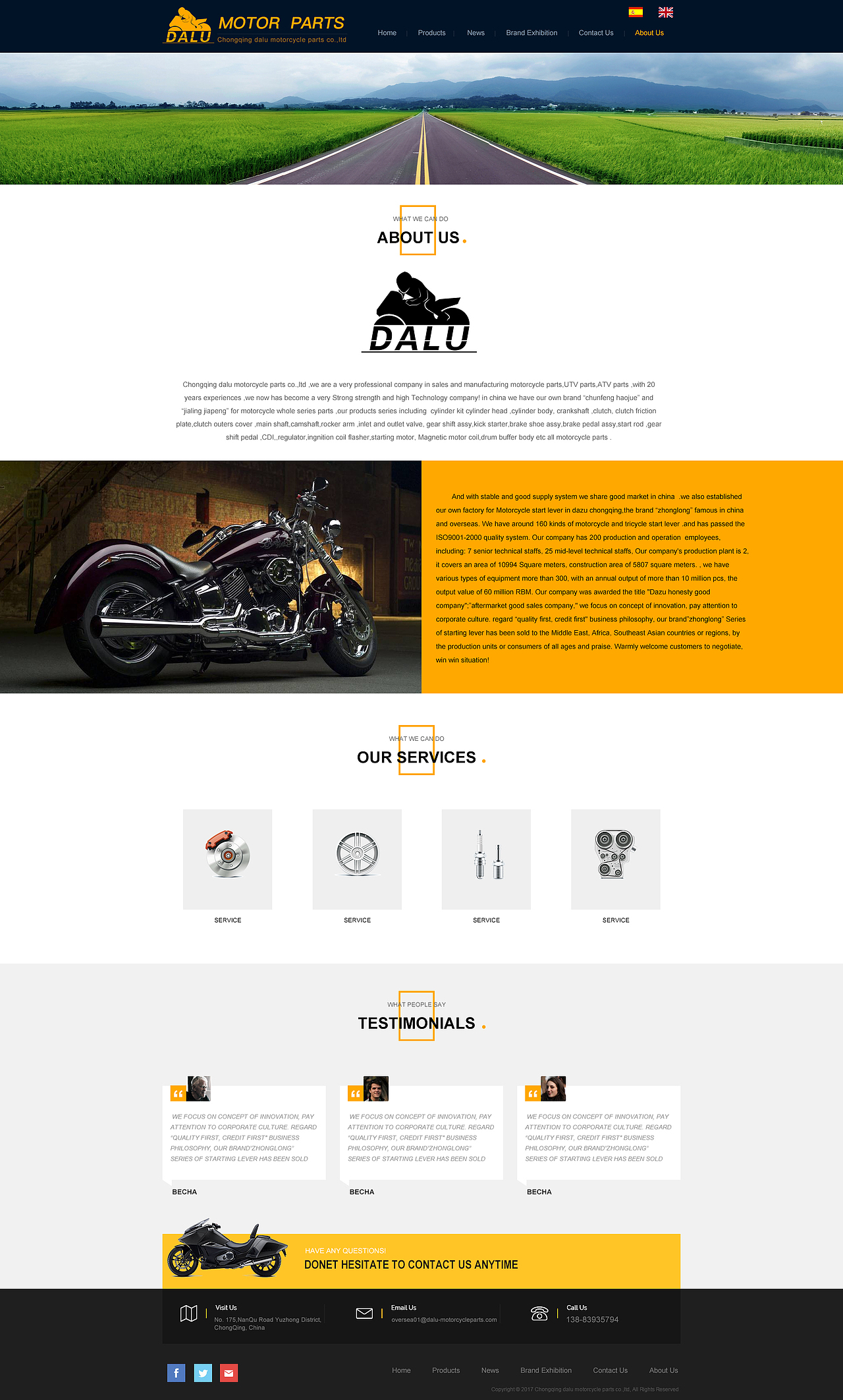 大陆摩托网站（图ZMTIxNDk5NTI0） - 企业官网 - 站酷设计师外星人脑袋张境原创素材 - 站酷ZCOOL