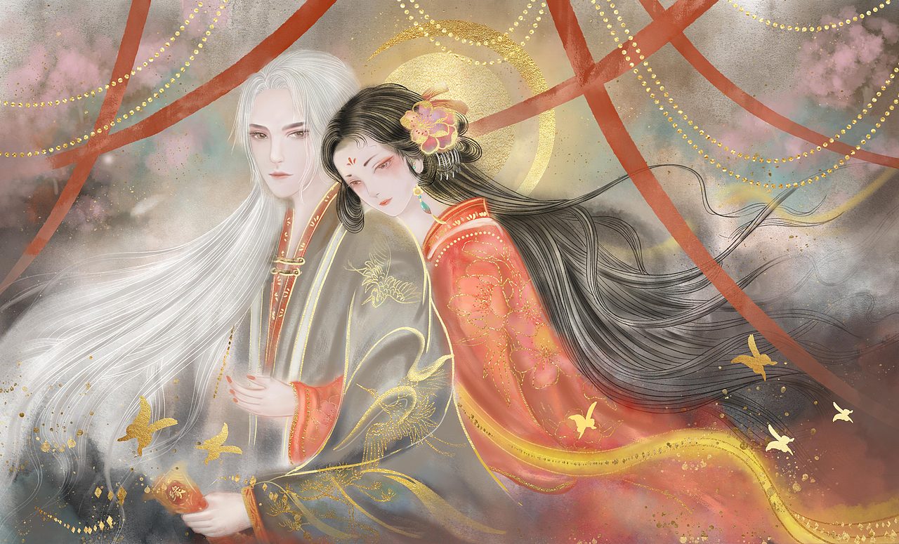 桃夭（图ZMzEyNjAzNTE2） - 创作习作 - 站酷设计师骨猫原创素材 - 站酷ZCOOL