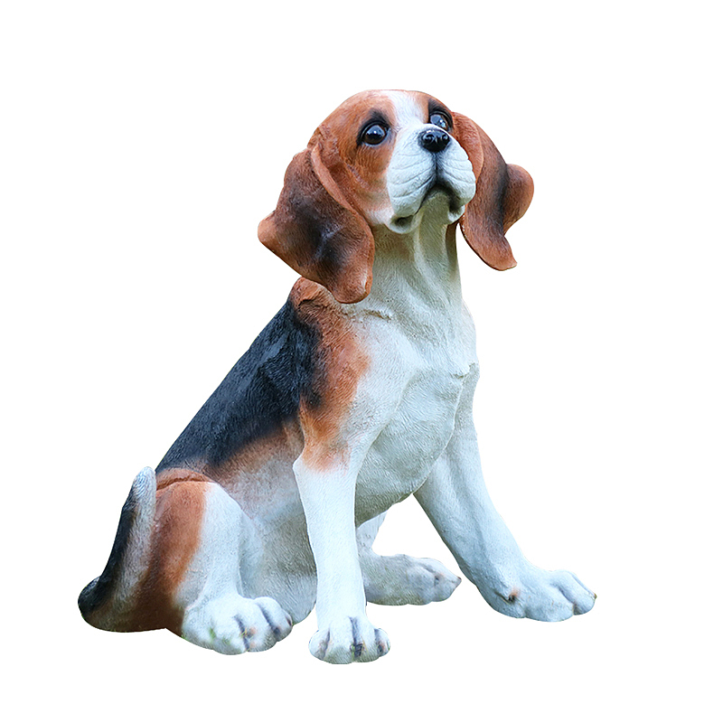 玻璃钢宠物狗雕塑