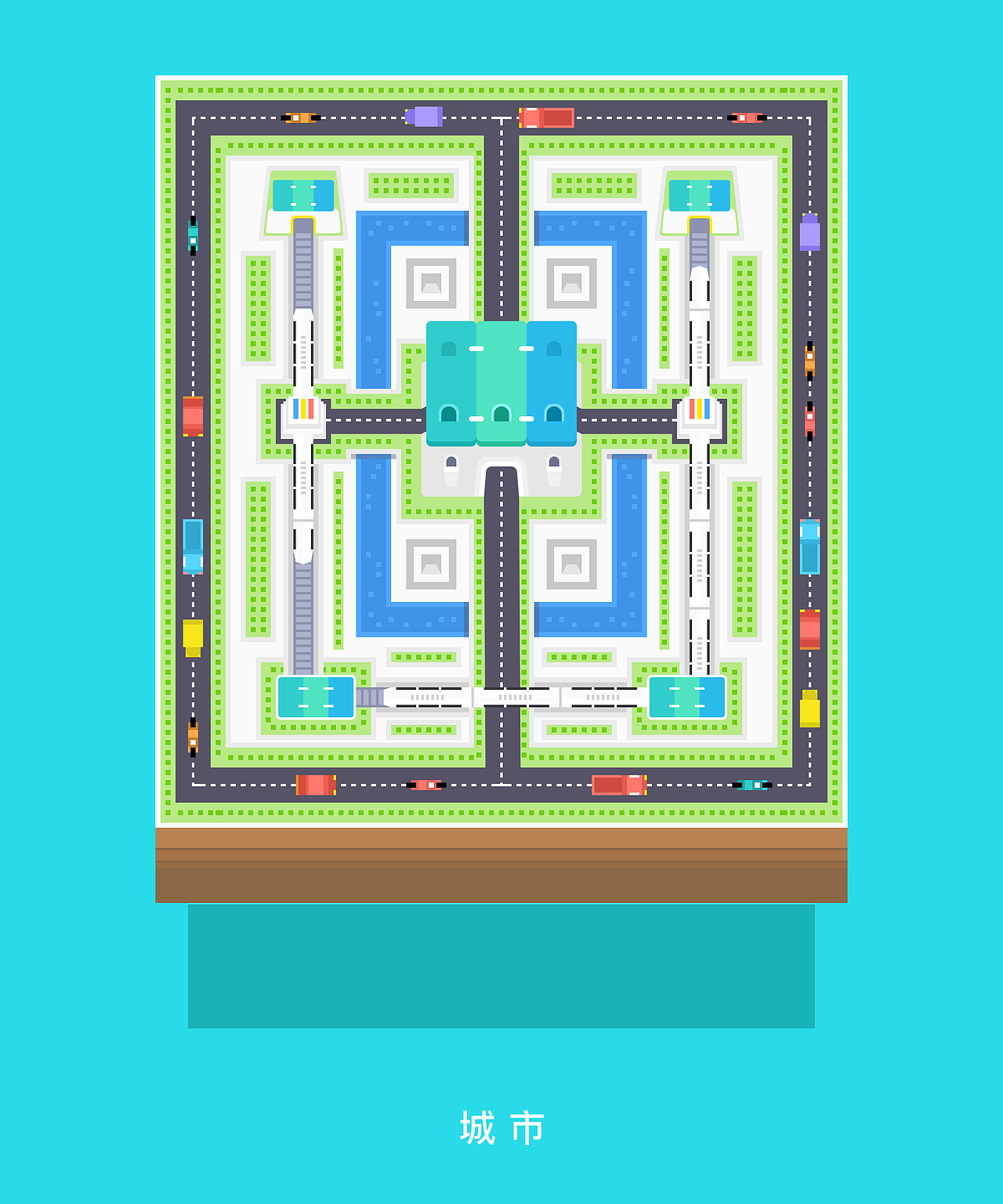 城市插画（图ZNjE4OTQxOTY=） - APP界面 - 站酷设计师小胳膊儿原创素材 - 站酷ZCOOL