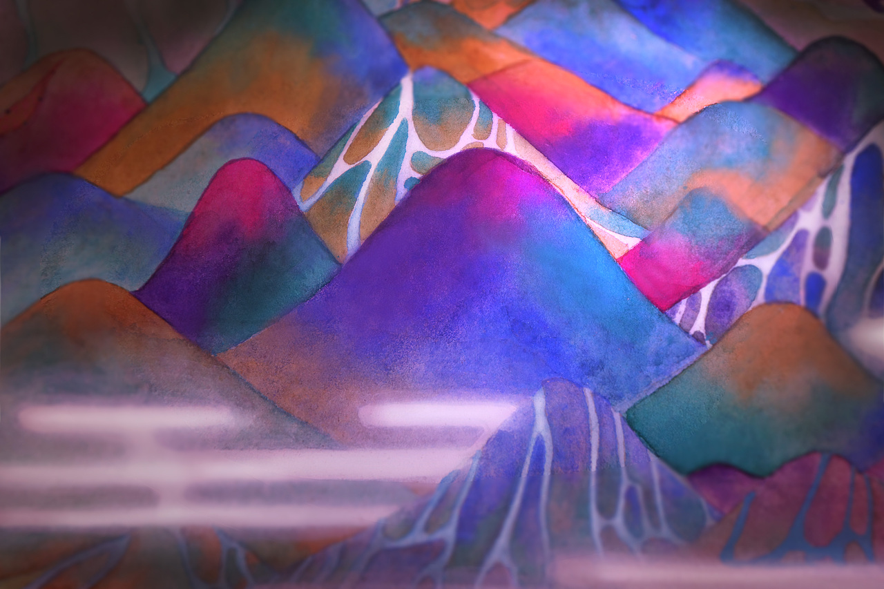 《鹤仙歌.金散瘴》白中南颜彩-人川集（图ZMTAxODA0ODY0） - 艺术插画 - 站酷设计师白中南原创素材 - 站酷ZCOOL