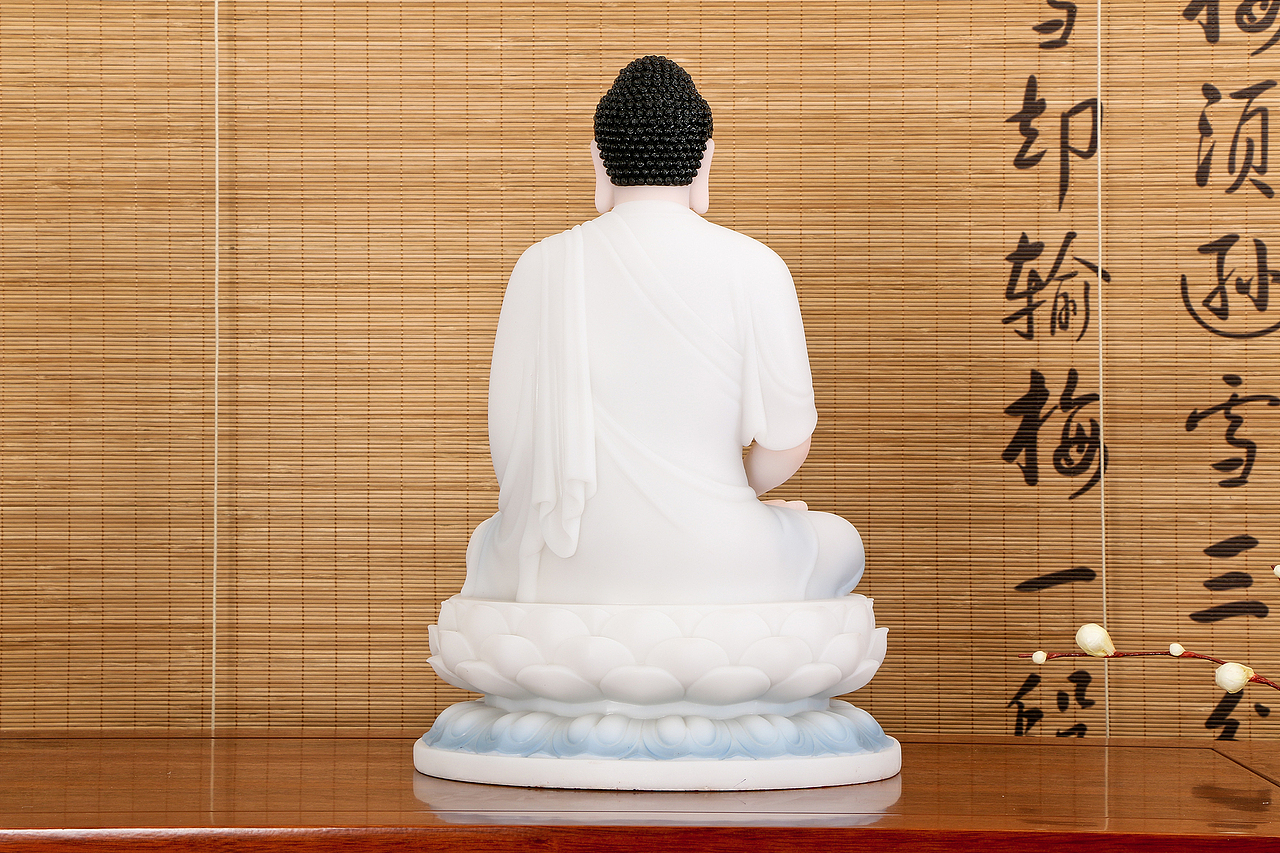 泉州惠安佛雕 佛教用品汉白玉佛像摄影小视频拍摄