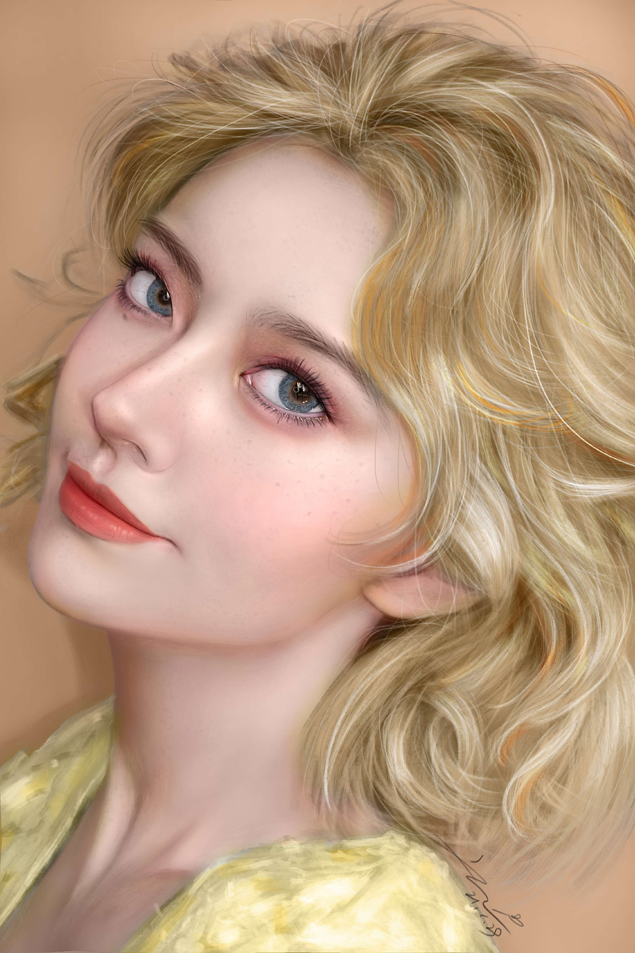 厚涂|插画|创作习作|sally颜 - 原创作品 - 站酷 (zcool)