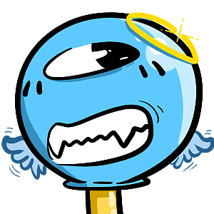 呆呆小熊的棒糖大眼儿