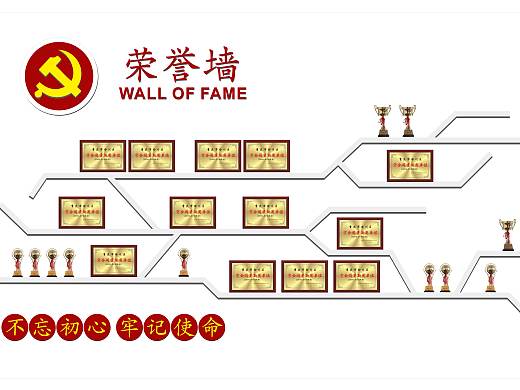 荣誉墙 背景墙