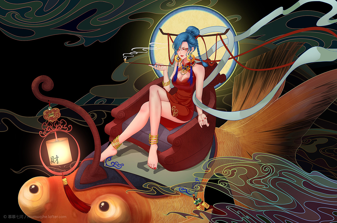 2019新春贺图（图ZMTQzODc4NTAw） - 艺术插画 - 站酷设计师慕慕七河原创素材 - 站酷ZCOOL