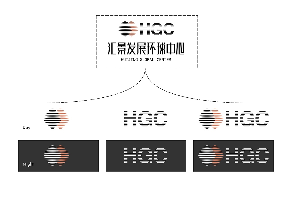 艾米国际-长沙汇景发展环球中心标识概念规划设计