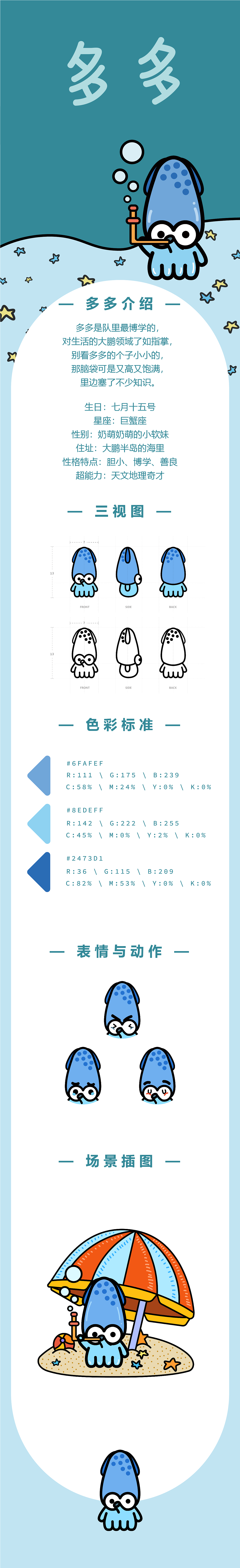 大鹏吉祥物设计 | 海洋别动队（图ZMTQ2MDgwNTk2） - IP形象 - 站酷设计师谢然然原创素材 - 站酷ZCOOL