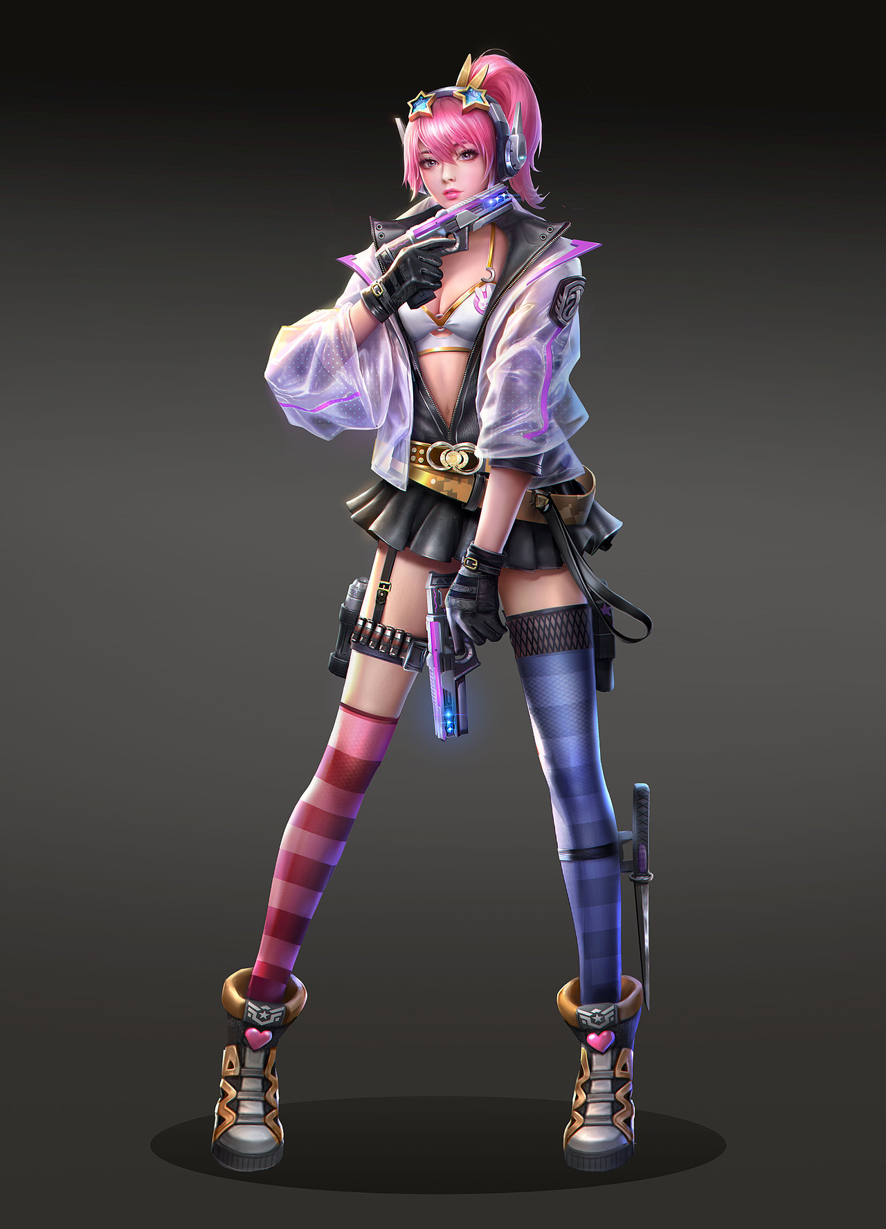 红警妹子立绘套图_三月姣-站酷zcool