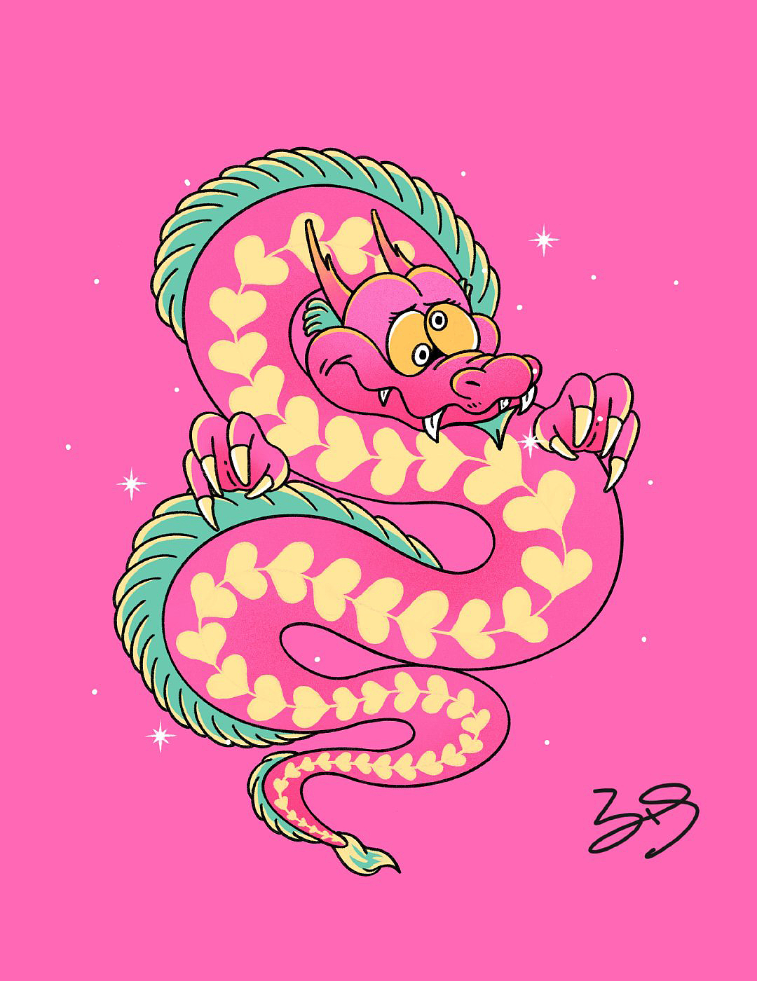 近期Procreate插画练习（图ZMjQ5MjU5OTY4） - 新锐潮流插画 - 站酷设计师三水番97原创素材 - 站酷ZCOOL