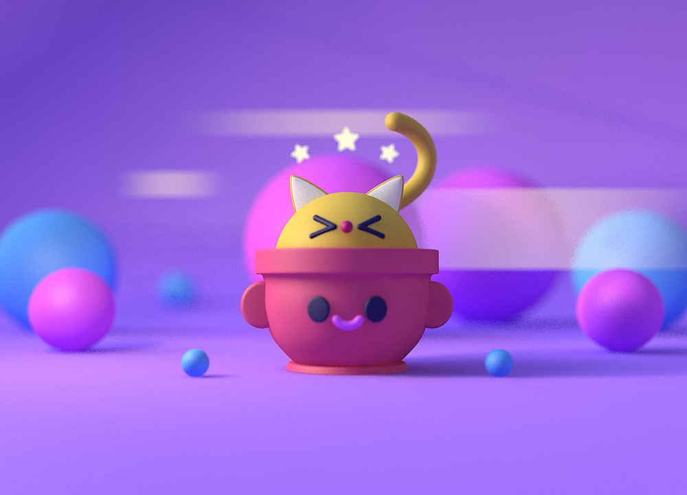 c4d和拟物化icon集合