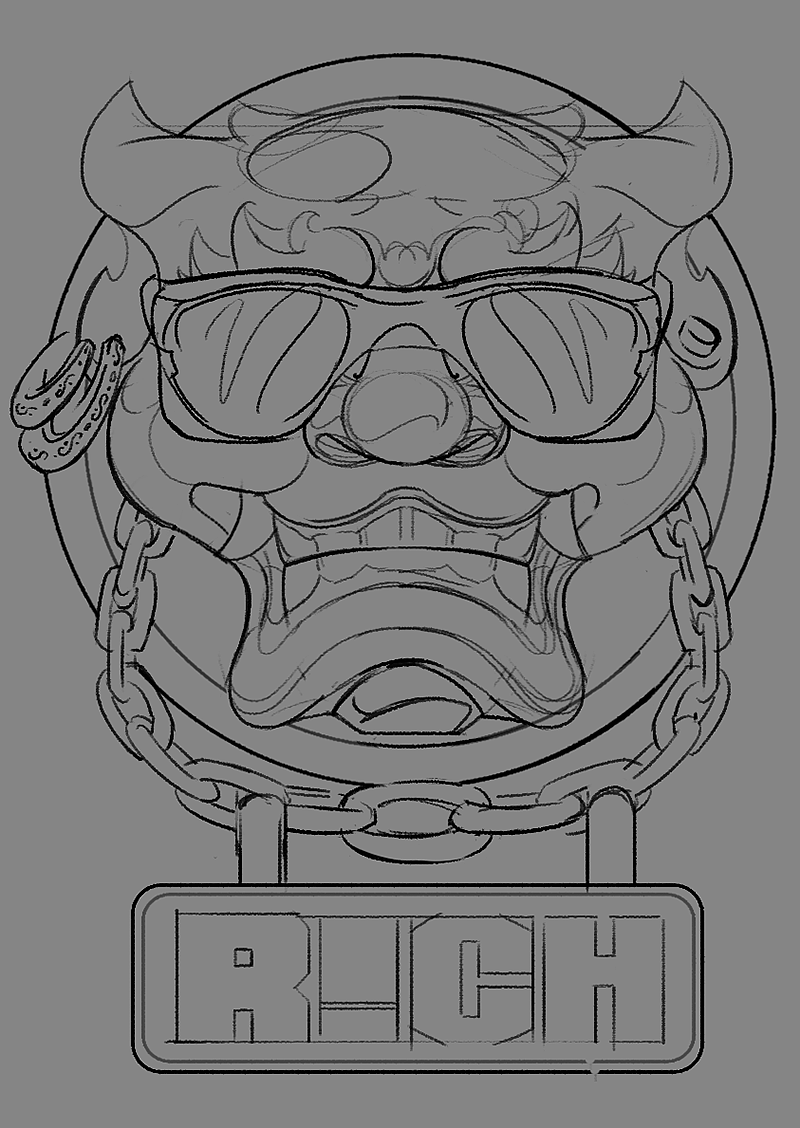 百度x中国新说唱h5落版制作