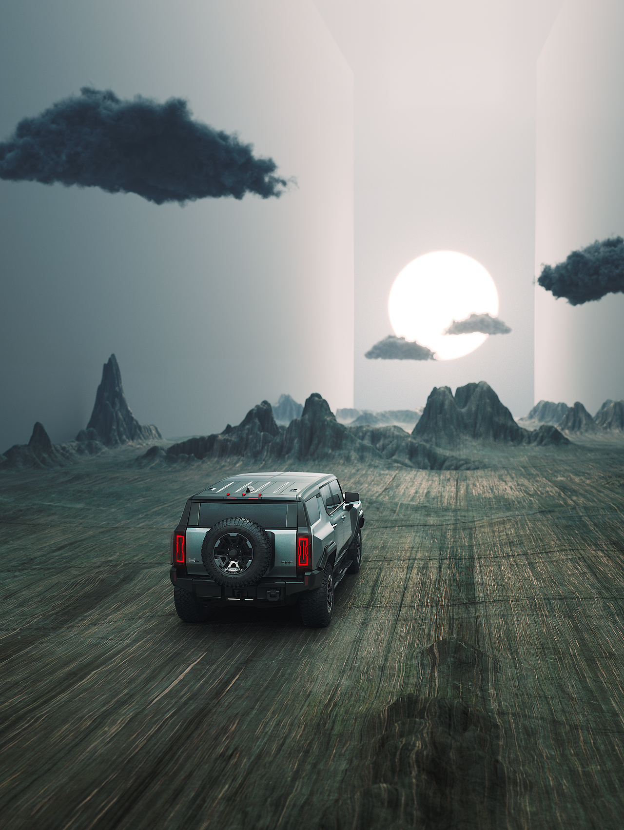 Hummer EV（图ZMzU0MzYyMjIw） - 产品 - 站酷设计师阿辉_原创素材 - 站酷ZCOOL