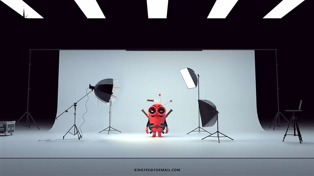 3D模型制作渲染-【死侍&小黄人】