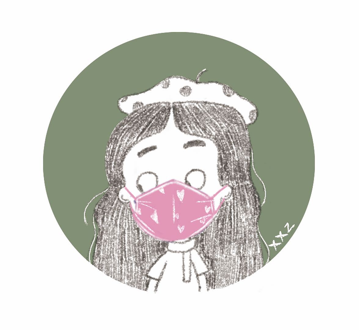 #不正眼看病毒🦠#口罩😷系列（图ZMTk0NTE0NTI0） - 儿童插画 - 站酷设计师嘟噜嘟噜智原创素材 - 站酷ZCOOL