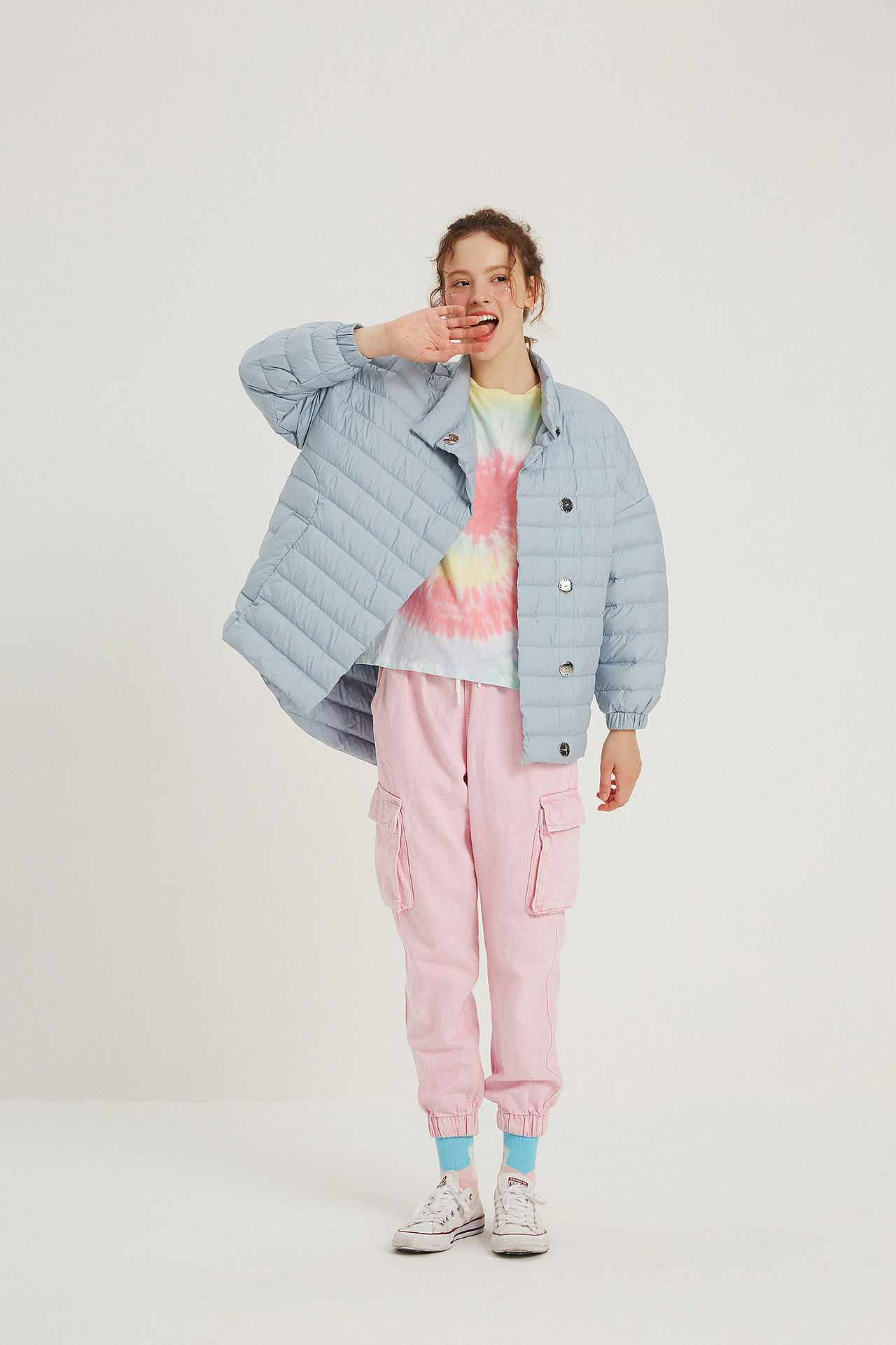 少女糖果系羽绒服品牌LOOK