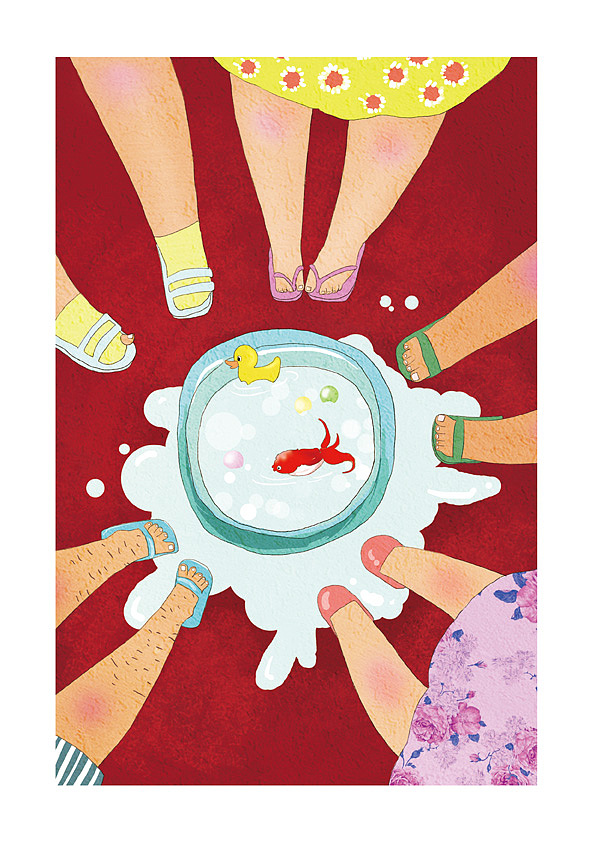 《小番茄》图书插画