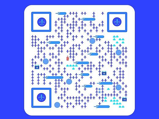 創(chuàng)意二維碼（個人主頁-ZMzQ1MDkyNzY=） - 品牌 - 站酷設(shè)計師綠芽兒5992原創(chuàng)素材 - 站酷ZCOOL