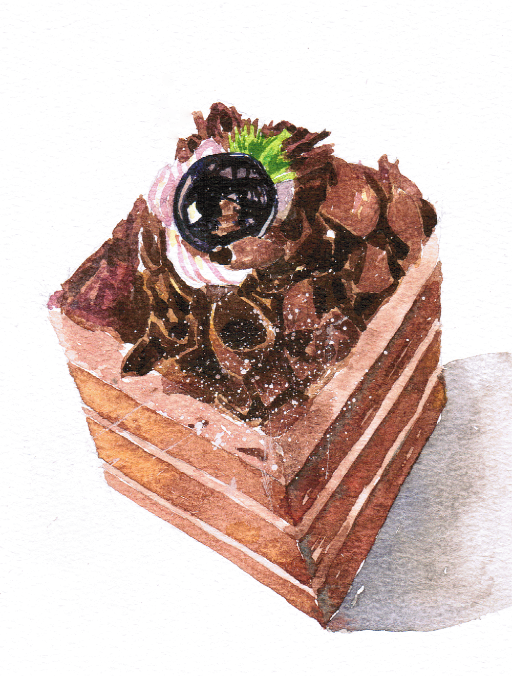 近些年的乱涂乱画（三）美食系列