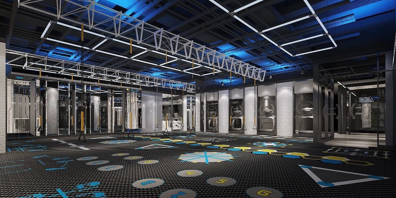 健身房设计 WINNERS GYM空间家装设计领克设计邱南 原创作品 站酷 (ZCOOL)