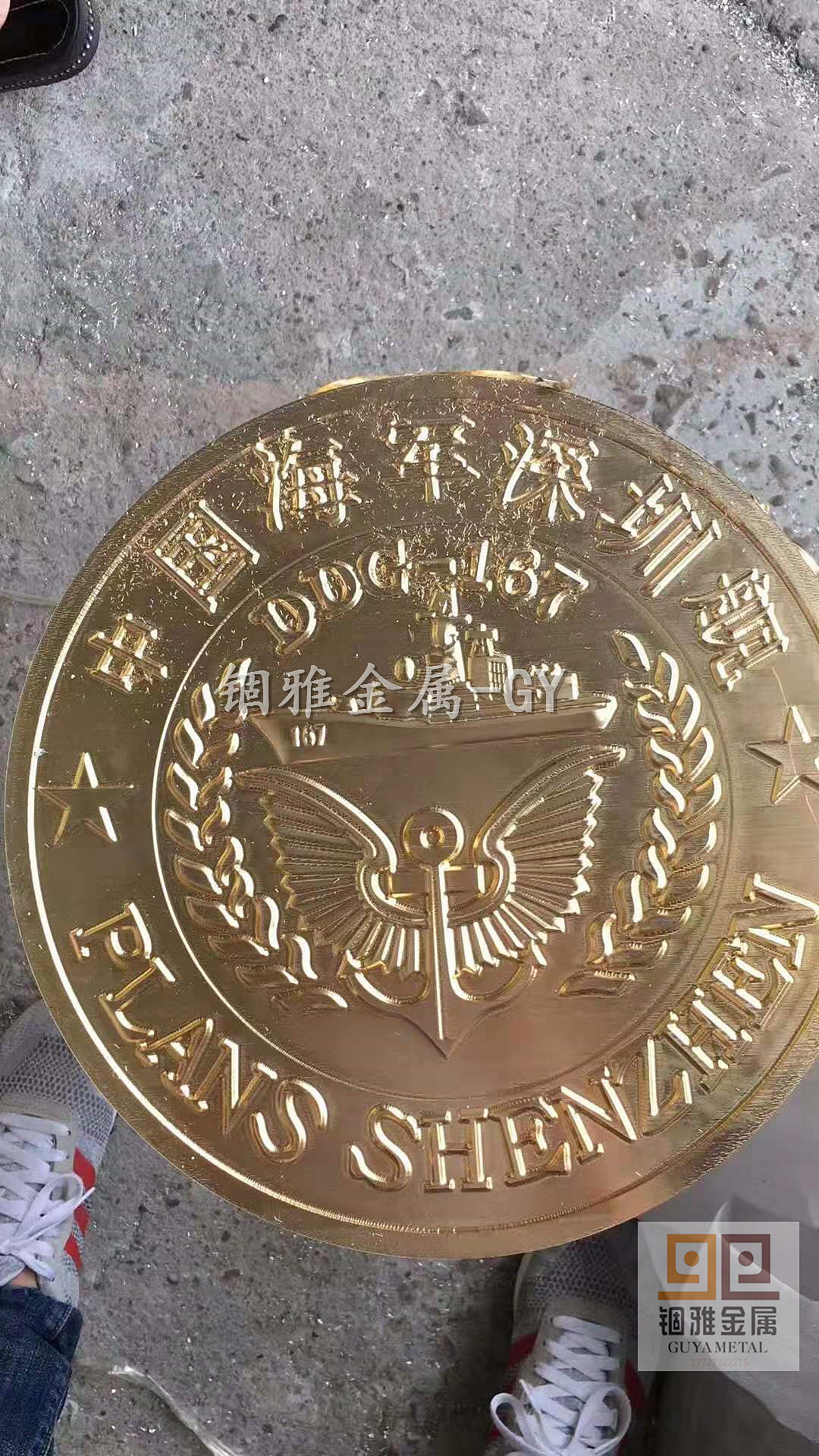 K金实心铝雕刻屏风隔断摆件 厂家供应