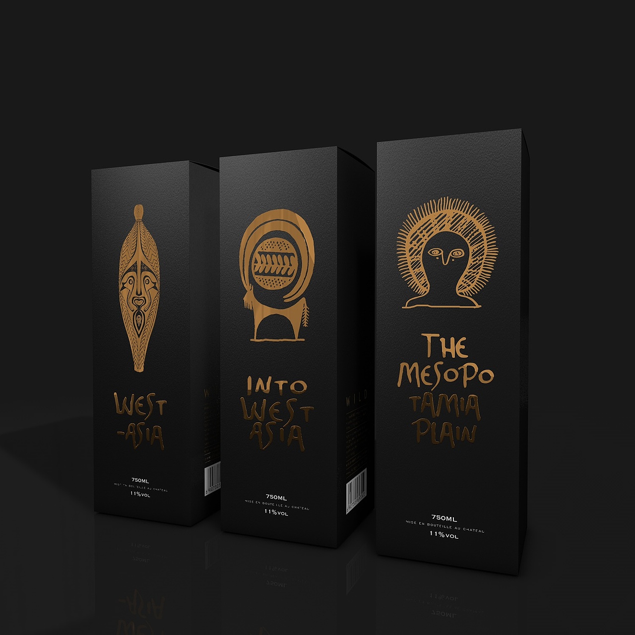 WILD红酒包装系列（图ZMzM4MTc4MzI=） - 包装 - 站酷设计师你好大海品牌设计原创素材 - 站酷ZCOOL