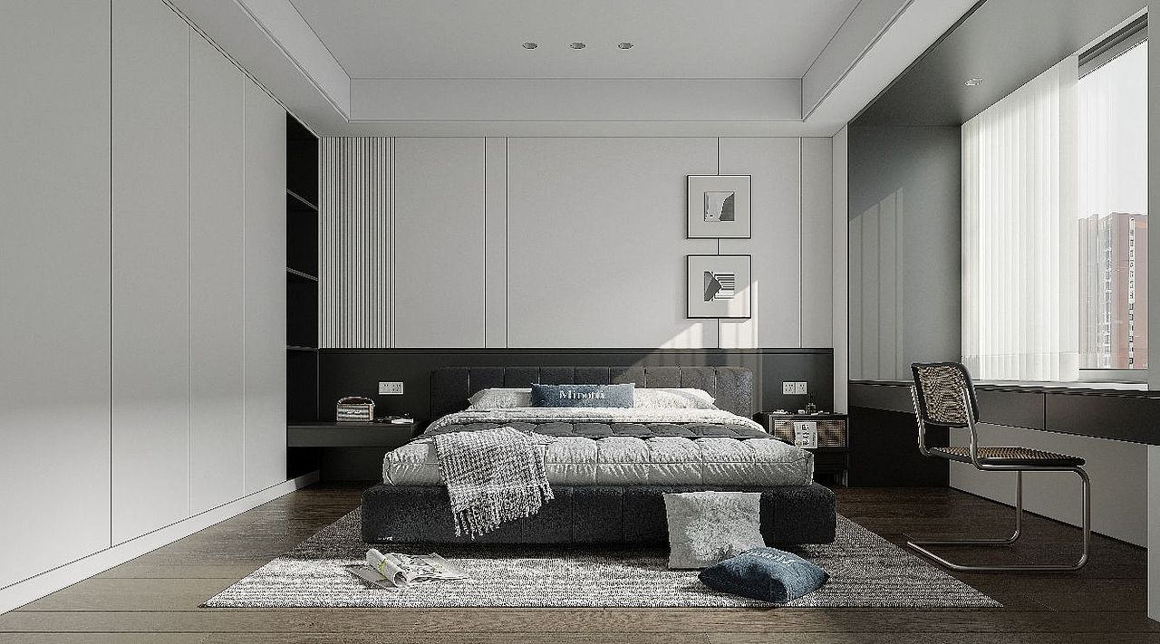 发个卧室吧～～（图ZMzQwNzk4NDQ4） - 家装设计 - 站酷设计师艺嘉空间视觉表现原创素材 - 站酷ZCOOL