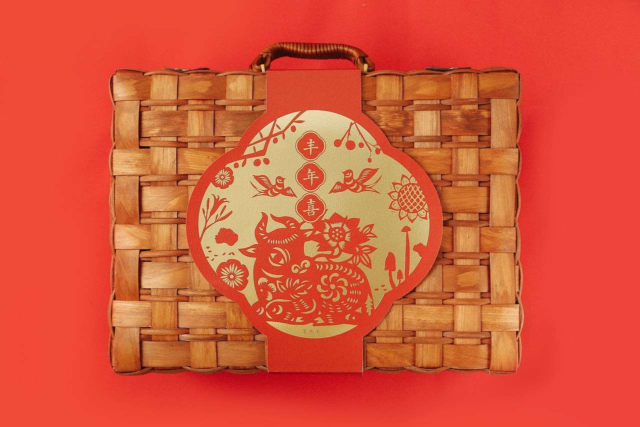 《早还乡》礼盒系列-丰年喜（图ZMjQwNjgzNzA4） - 品牌 - 站酷设计师大白兔0208原创素材 - 站酷ZCOOL