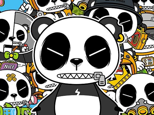 MR.PANDA 熊猫仔潮流IP形象设计