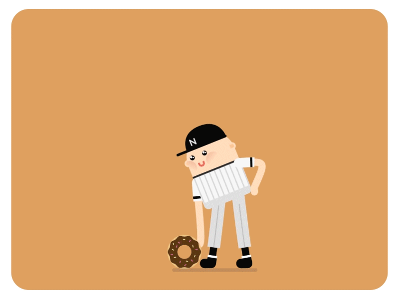 Donut Baseball 甜甜圈棒球