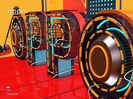 三维oppo(在学习得时候临摹得作品)