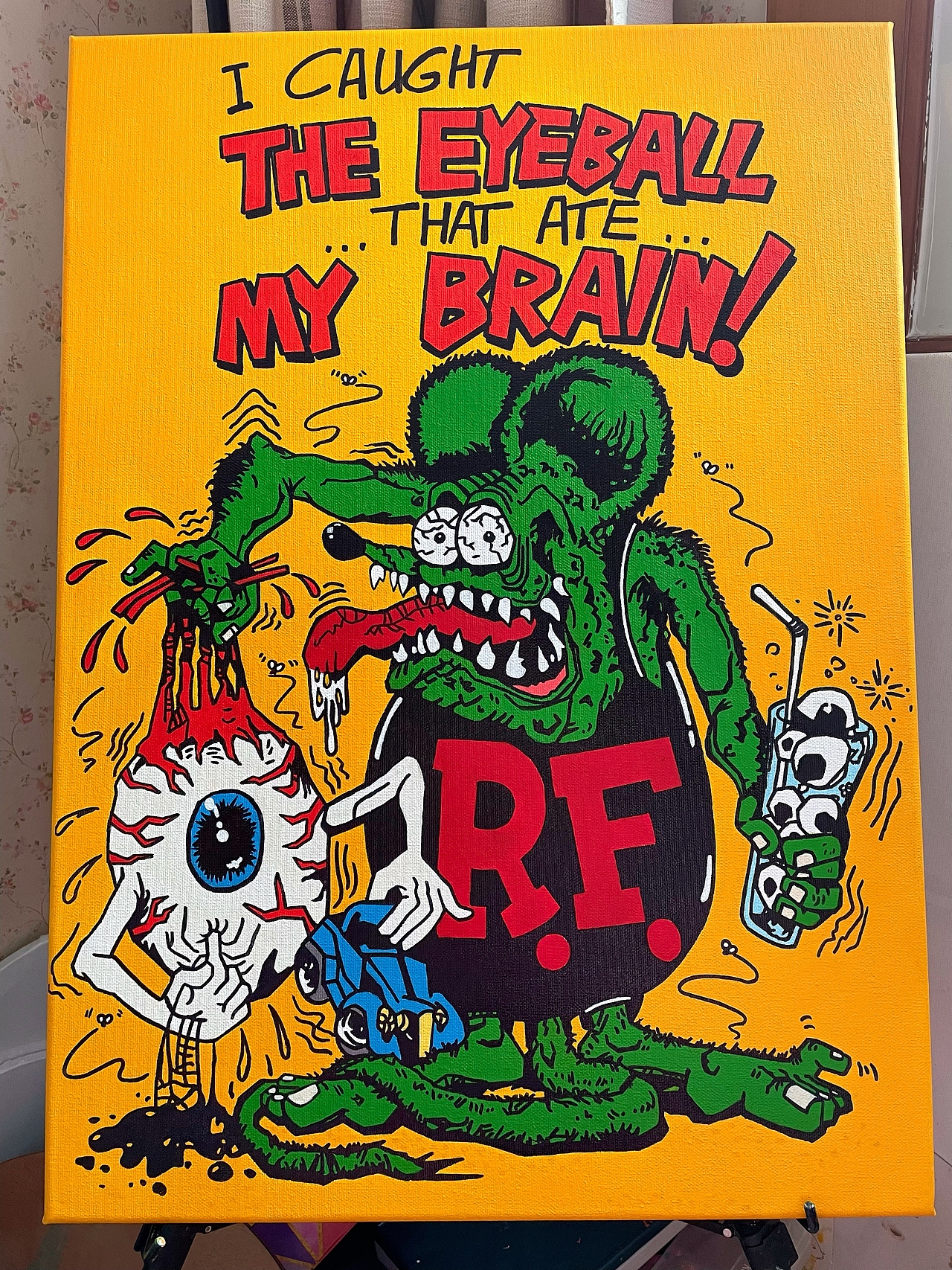 一波丙烯裝飾畫（圖ZMjgxNzUxOTQ4） - 藝術(shù)插畫 - 站酷設(shè)計師三歲三歲三三歲原創(chuàng)素材 - 站酷ZCOOL