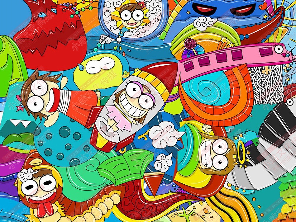 中小学生电脑绘画作品