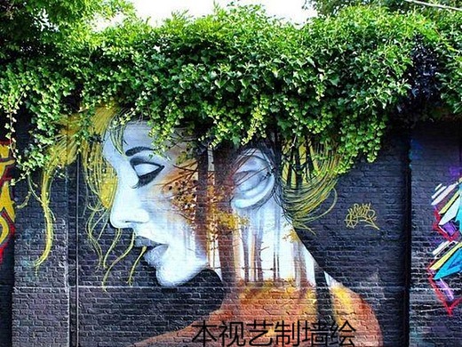 成都墙绘公司 外墙墙绘因地制宜创意图案设计