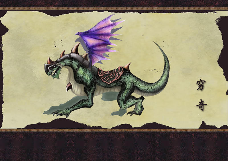 设定-穷奇|插画|商业插画|夏末寂子 - 原创作品 - 站酷 (zcool)